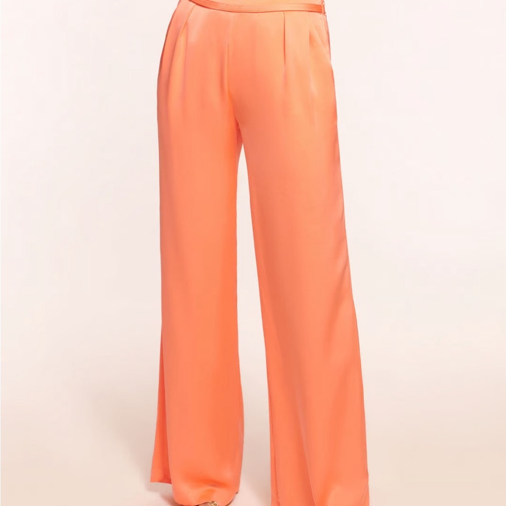 Orange Ramy Brook Pants - Picture 6 of 6